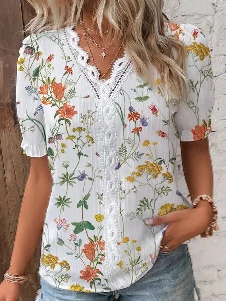 Como Combinar Sua Blusa Feminina Floral